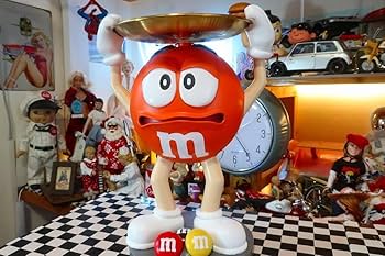 エムアンドエムズ　M&Ms キャンディ　ストアディスプレイ　シェルフ　アメトイ Amazon.co.jp: m&m's エムアンドエムズ オレンジくん キャンディ